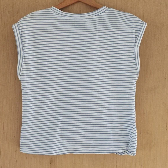 Evereve Striped Tee - Picture 4 of 5